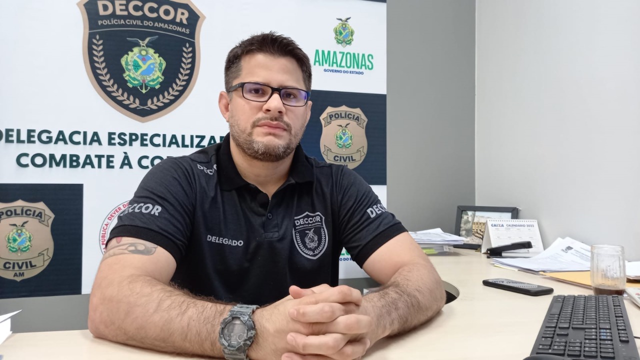 Delegado Guilherme Torres, diretor do DPI